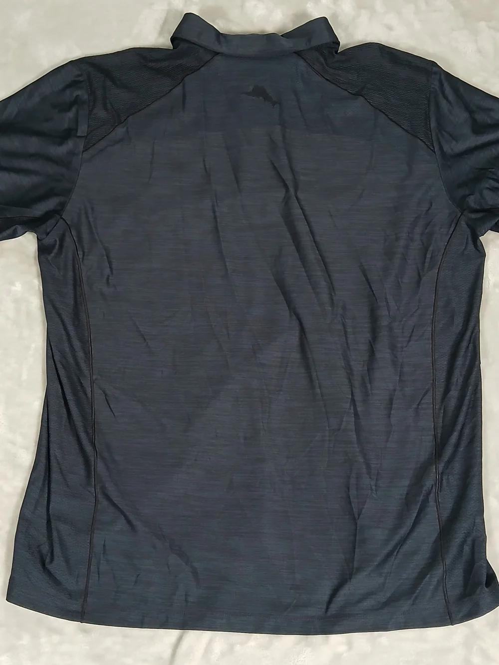Tommy Bahama IslandZone Polo Shirt XL Men's Performance Dark Gray Island Zone